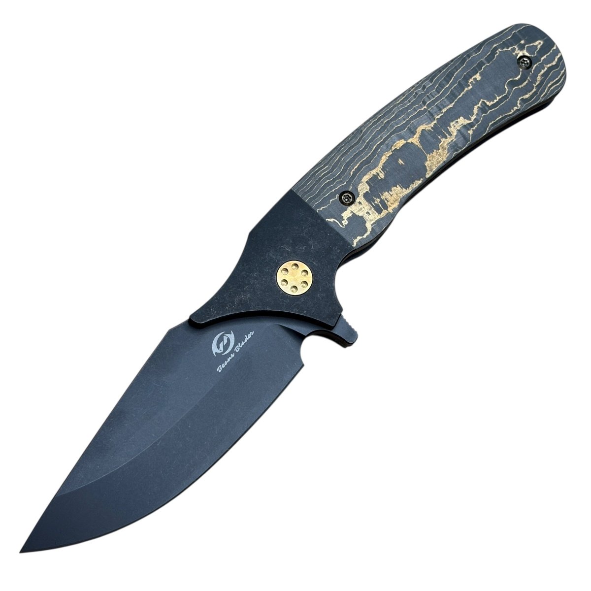 Beans Blades Javelin Folder | M390 Titanium Frame Lock | Blade City