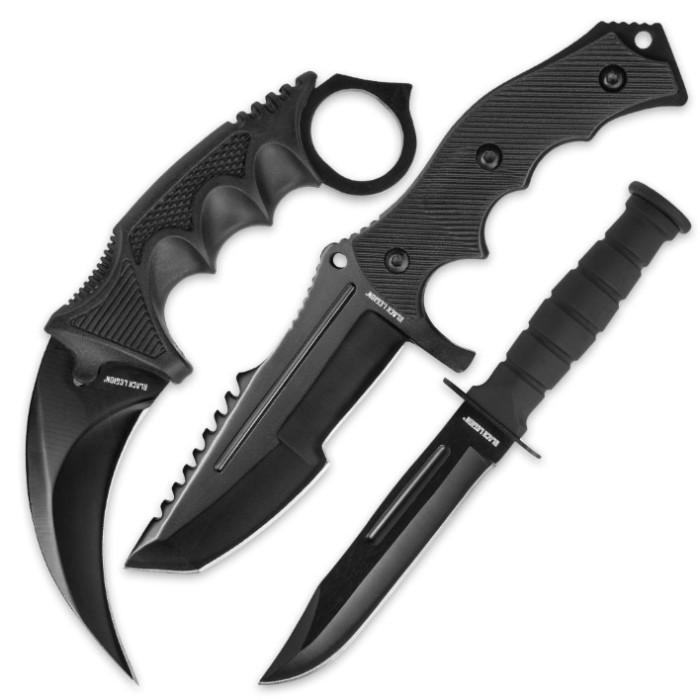 Midnight Black Triple Set Blade City