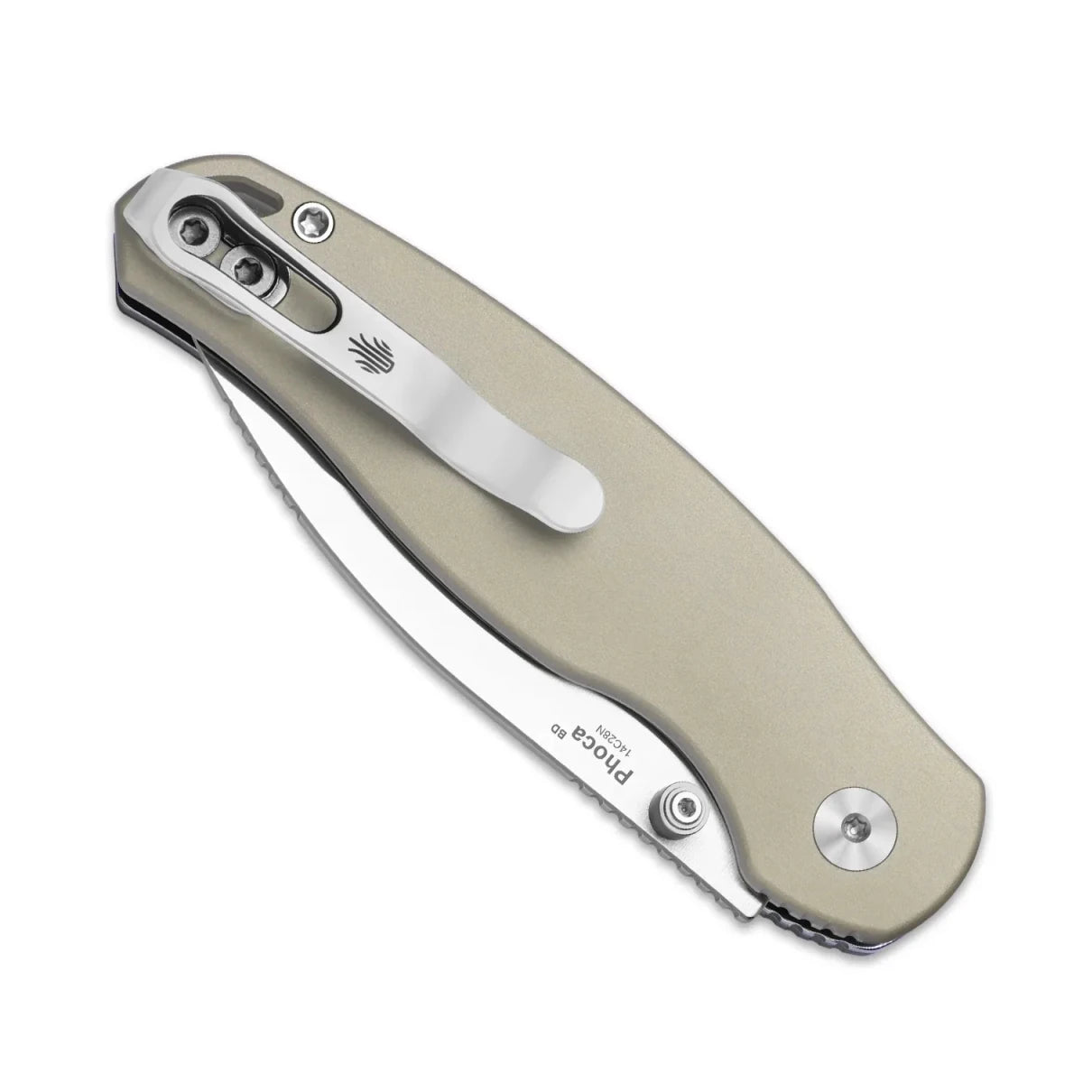 Kizer Phoca BD Folding Knife | 14C28N Aluminum Handle EDC