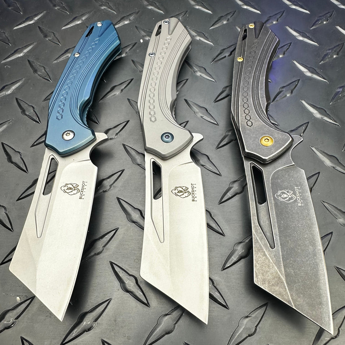 Vengeance Cleaver Folding Knives 