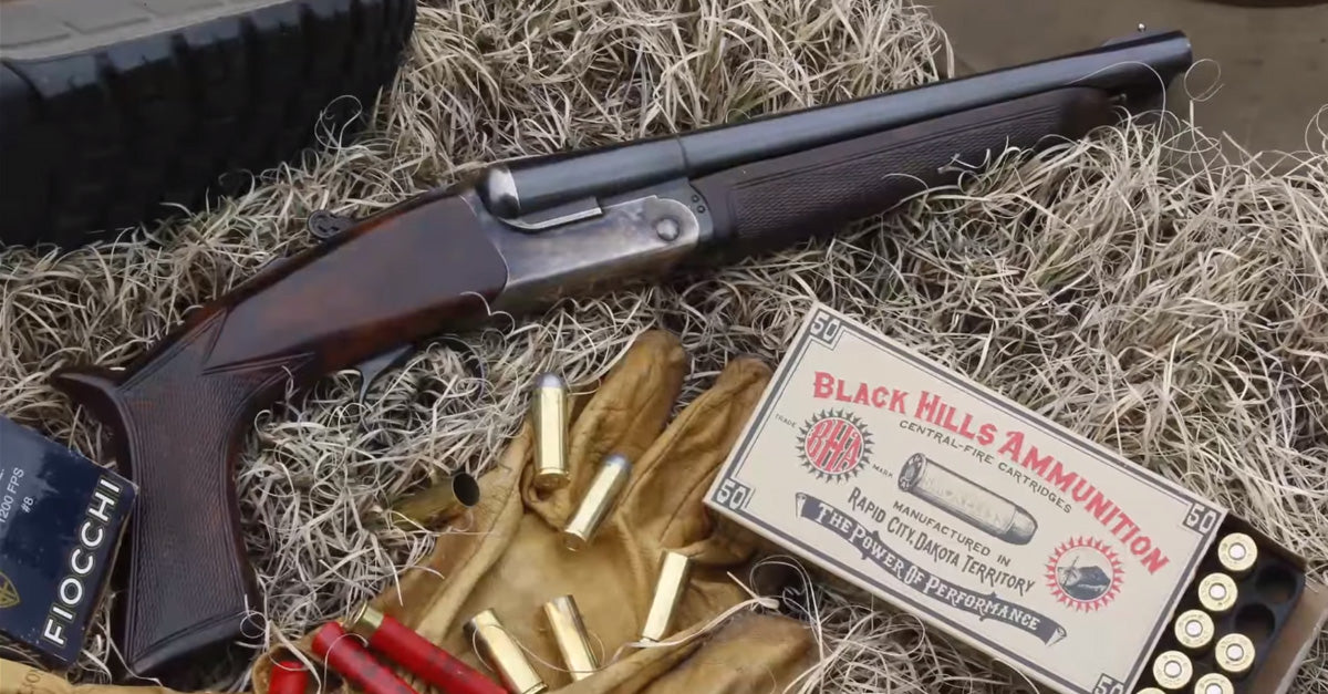 Double barrel break-action pistol in .45 Colt or .410 shotgun shells ...