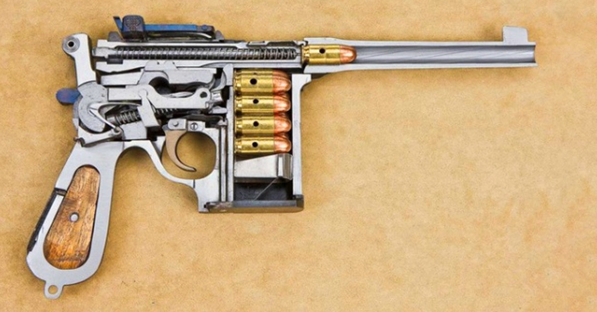 Closer look at the classic Mauser C96 in 7.63x25mm | Blade City