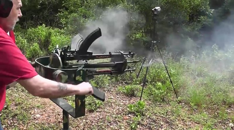 Texan Creates Fully Functional Gatling Gun with 6 SKS Rifle | Blade City