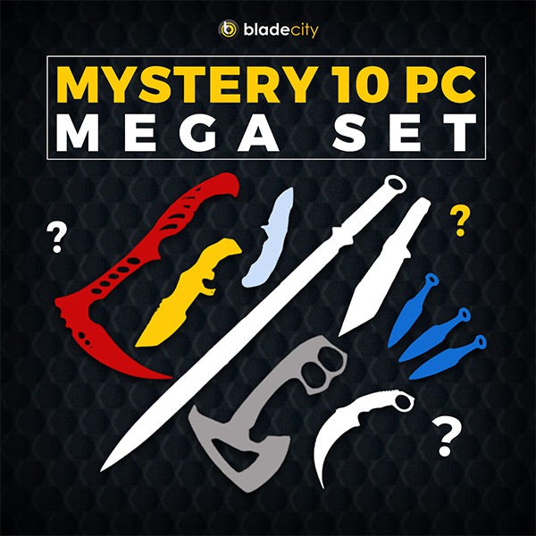 10 piece Mega Mystery Knife Set