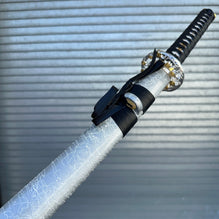 41″ 65Mn Spring Steel Blue Static Samurai Sword Katana