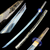 65Mn Spring Steel 41″ Samurai Sword- Blue Lightning Blade