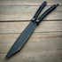 9" Carnivore Curved Tanto Butterfly Balisong Knife