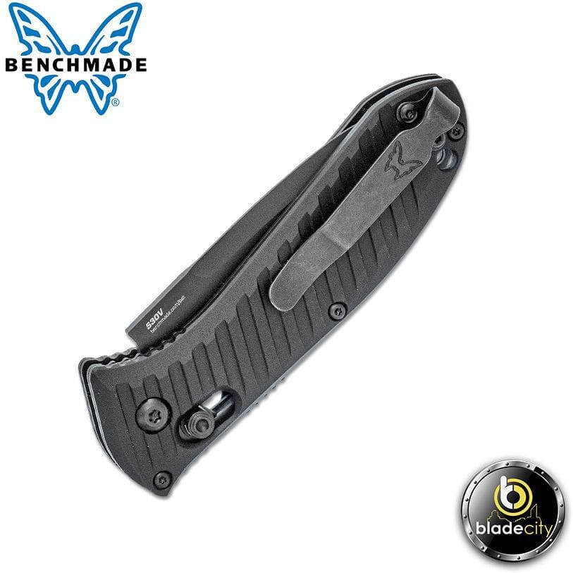 Benchmade Auto Mini Presidio II Serrated Automatic Knife - Blade City