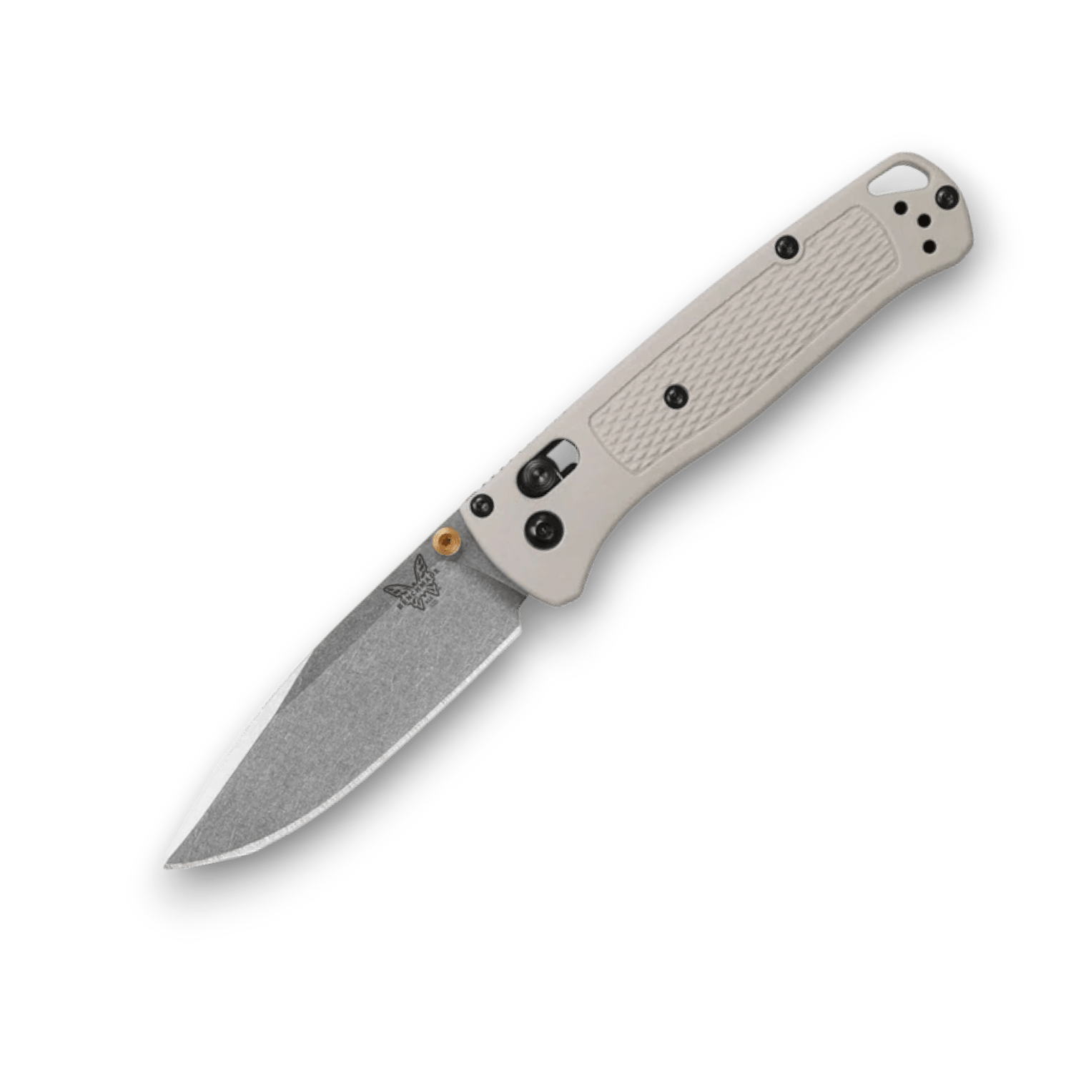 Benchmade Bugout 535-12 Folding Knife – CPM S30V Blade, Gray Aluminum Handle