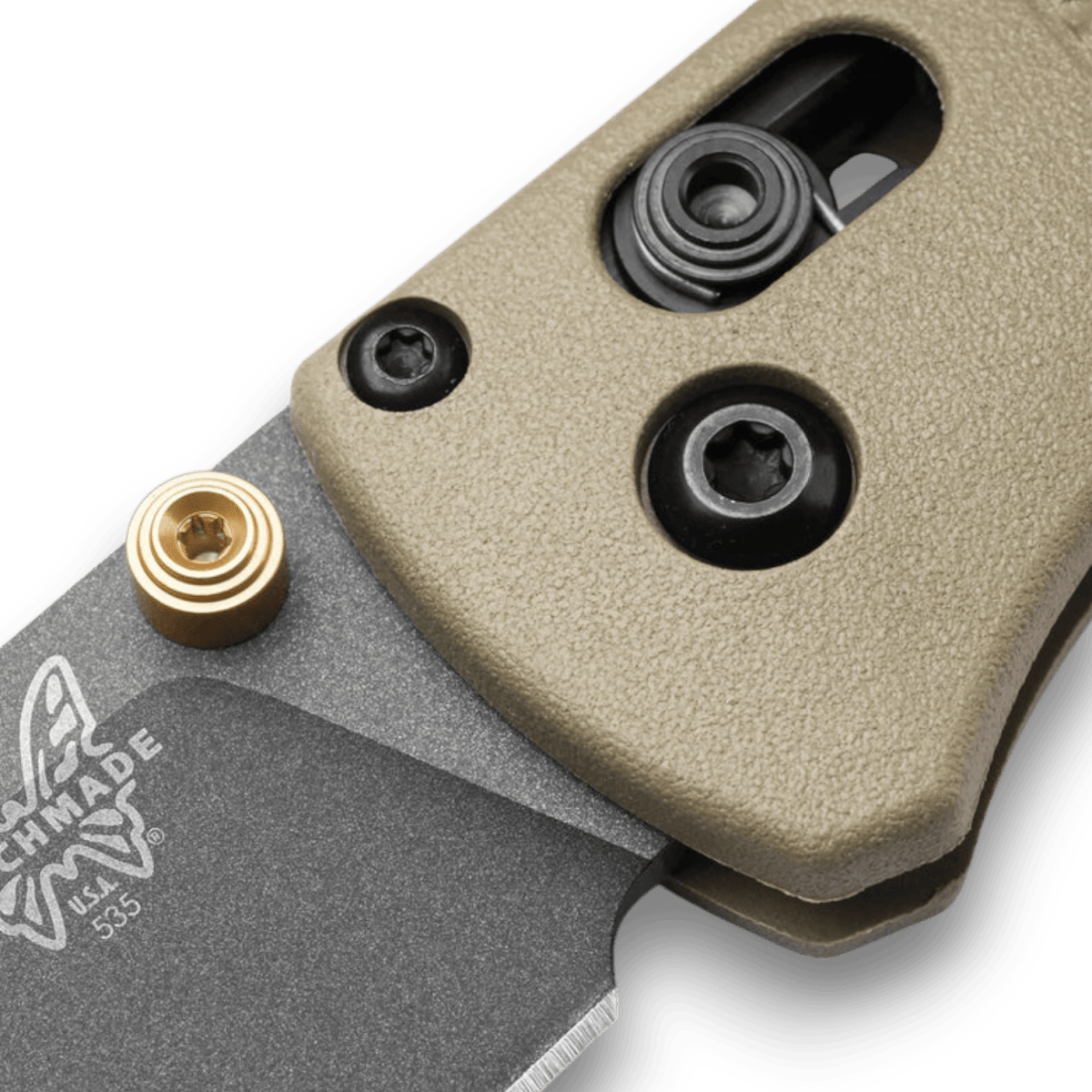 Benchmade Bugout 535GRY - 1 Folding Knife – CPM S30V Gray Cerakote, AXIS Lock - Blade City