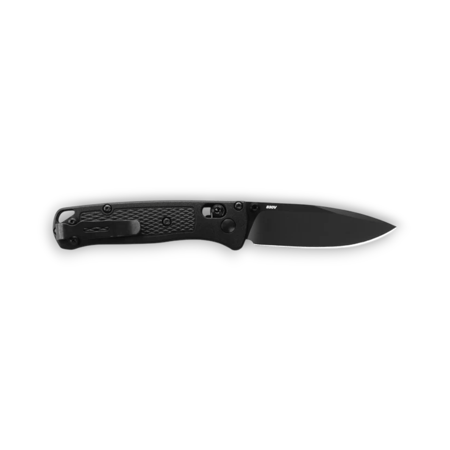 Benchmade Mini Bugout 533BK-2 Folding Knife – CPM S30V Black Blade, AXIS Lock
