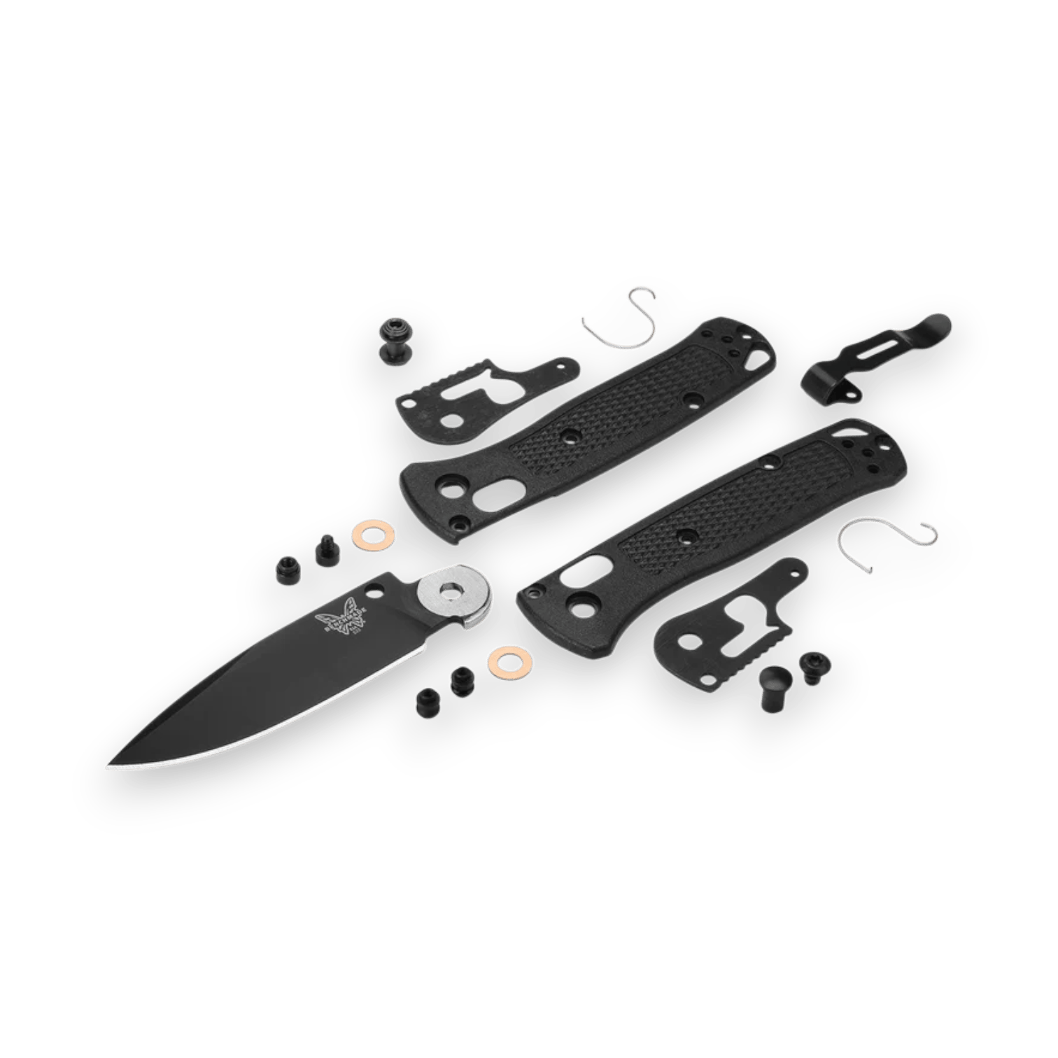 Benchmade Mini Bugout 533BK-2 Folding Knife – CPM S30V Black Blade, AXIS Lock