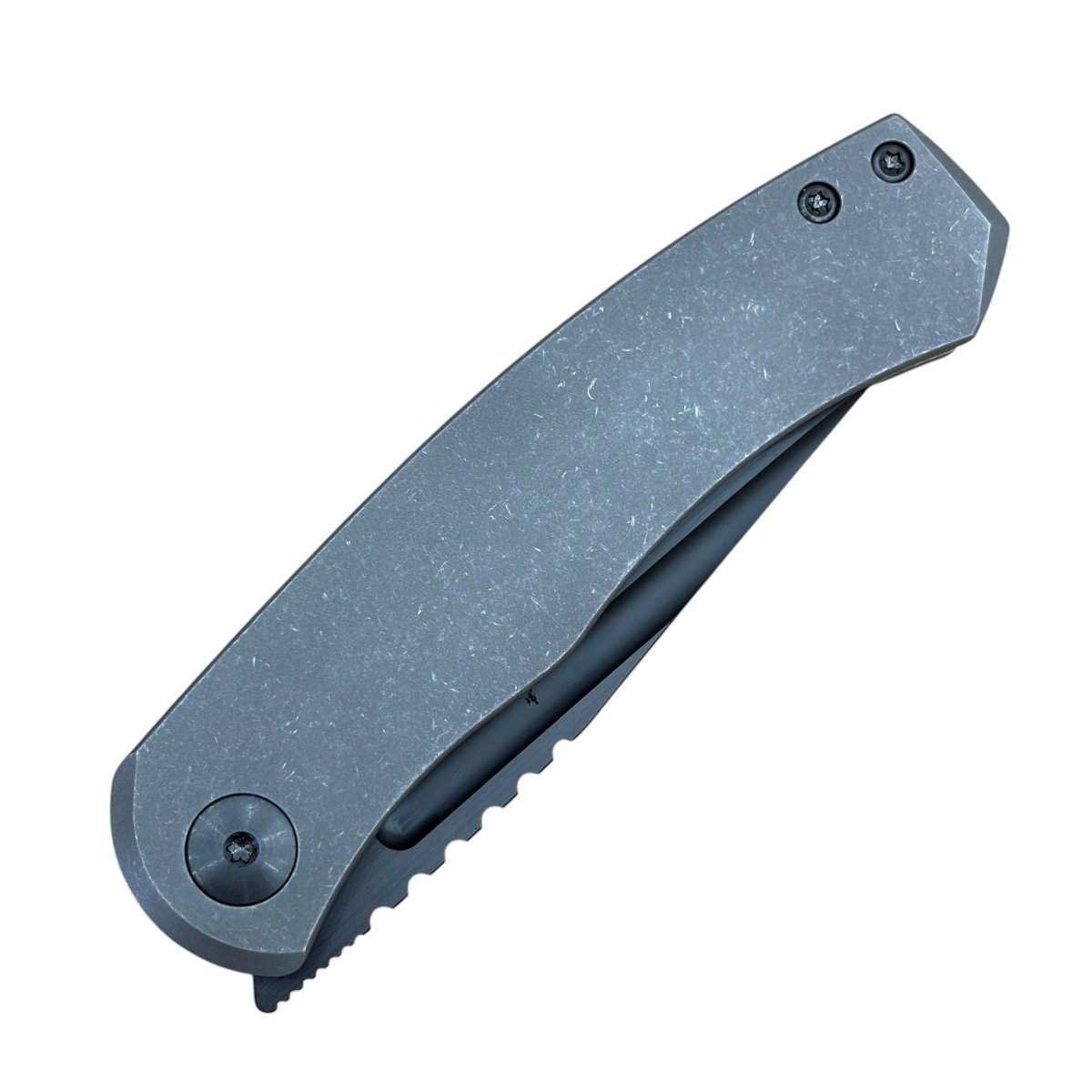 Berg Blades Mini Alpha Folding Knife – S90V Blade & 6AL-4V Titanium Handle - Blade City