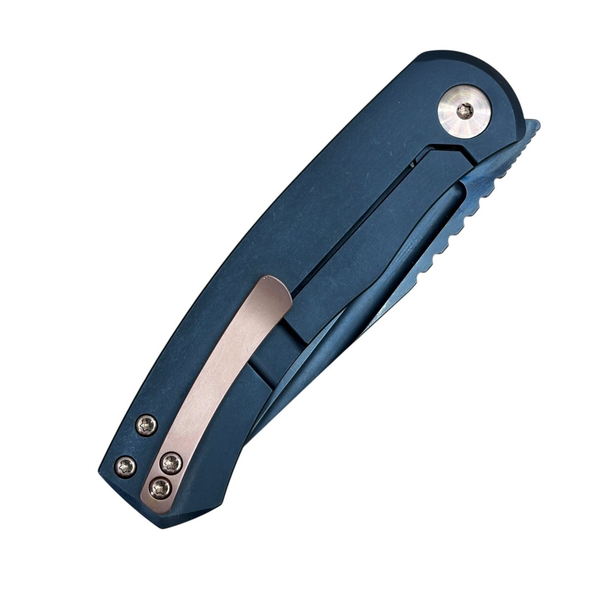 Berg Blades Mini Alpha Folding Knife – S90V Blade & 6AL-4V Titanium Handle - Blade City