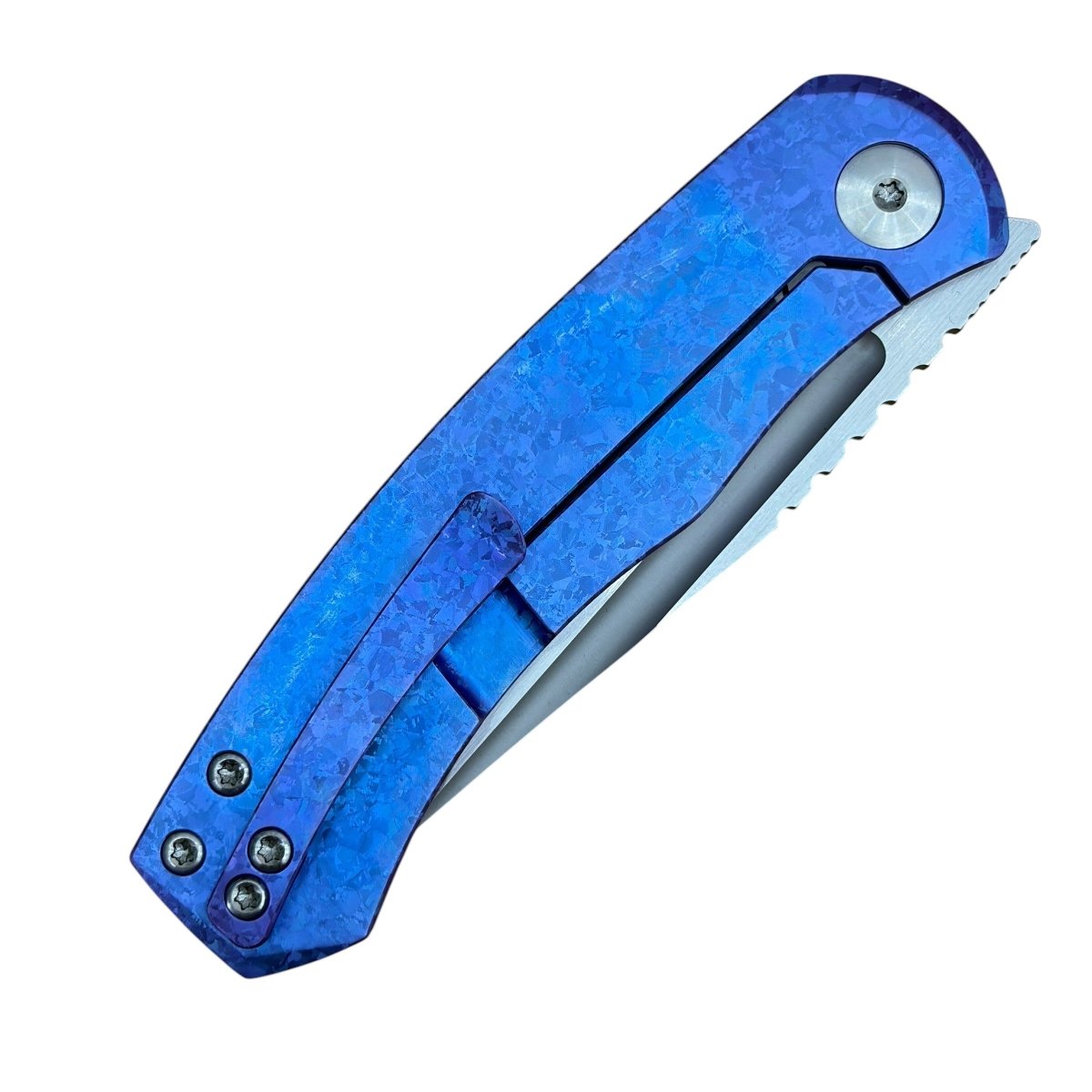 Berg Blades Mini Alpha Folding Knife – S90V Blade & 6AL-4V Titanium Handle - Blade City