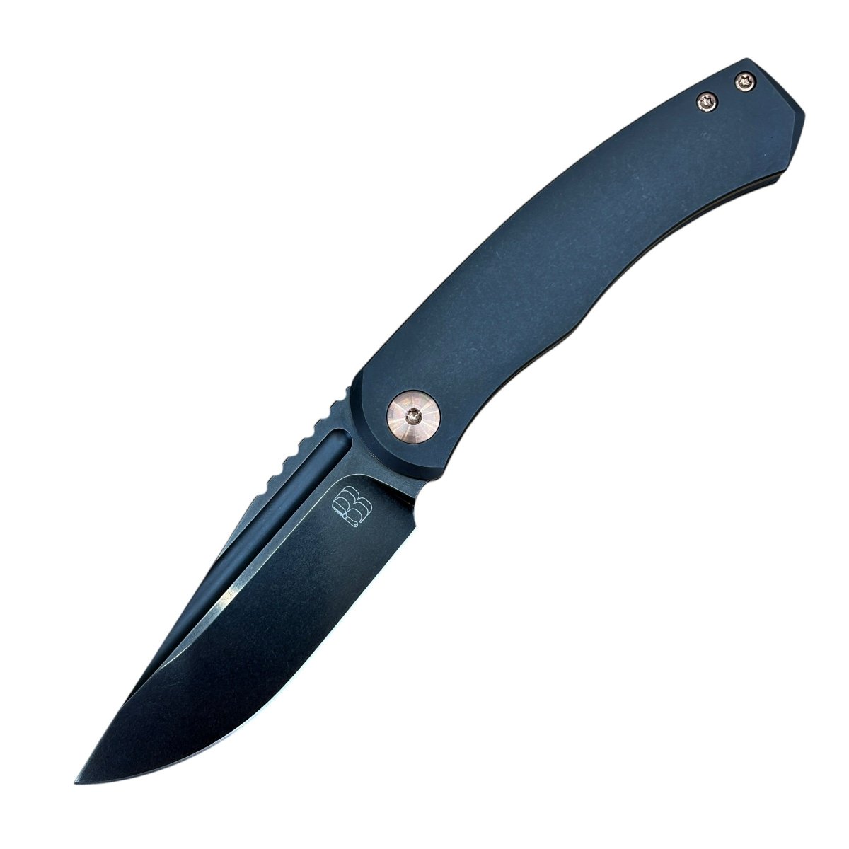 Berg Blades Mini Alpha Folding Knife – S90V Blade & 6AL-4V Titanium Handle - Blade City