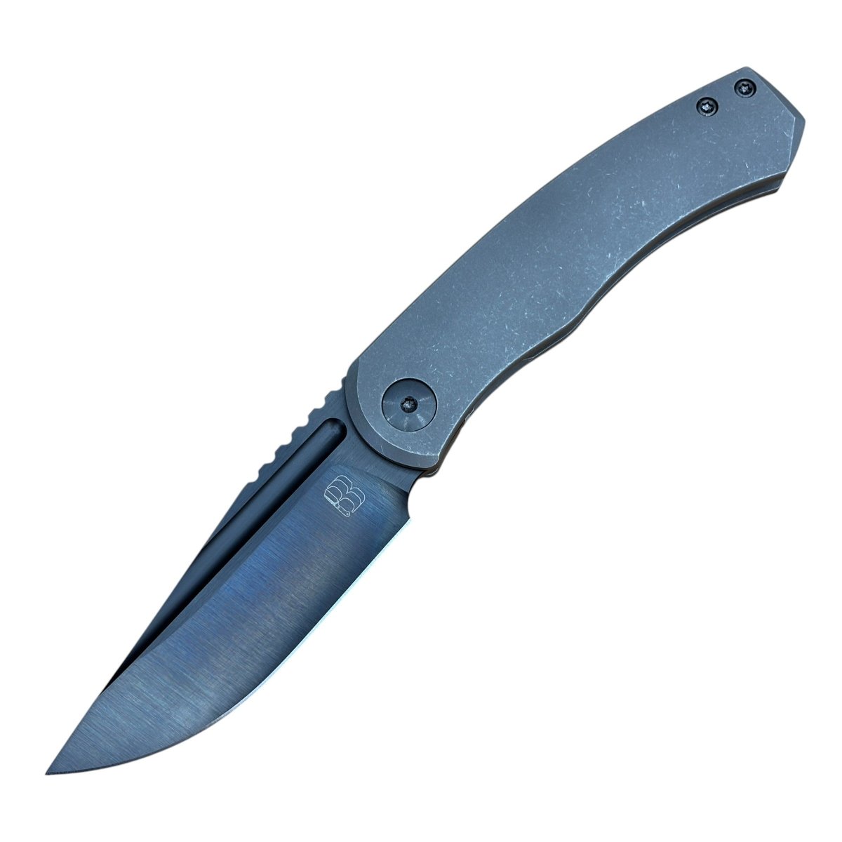 Berg Blades Mini Alpha Folding Knife – S90V Blade & 6AL-4V Titanium Handle - Blade City