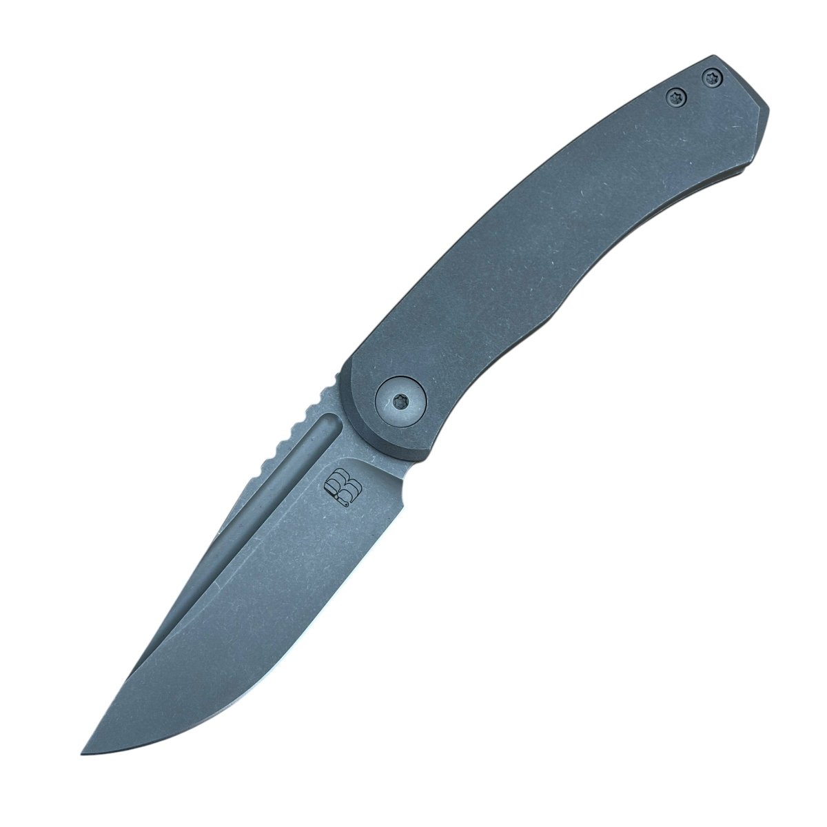 Berg Blades Mini Alpha Folding Knife – S90V Blade & 6AL-4V Titanium Handle - Blade City