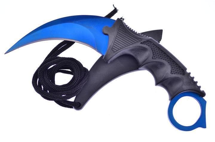 Blue Krypton Mega Knife Set (8 Pieces) - Blade City