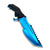Blue Krypton Mega Knife Set (8 Pieces) - Blade City