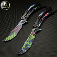 Alien Skin Video Game Inspired Balisong (Sharp and Trainer Available)