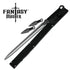Black & Silver Sword w Dual Throwers