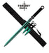 *Closeout Deal* Green Python Saber w Dual Daggers