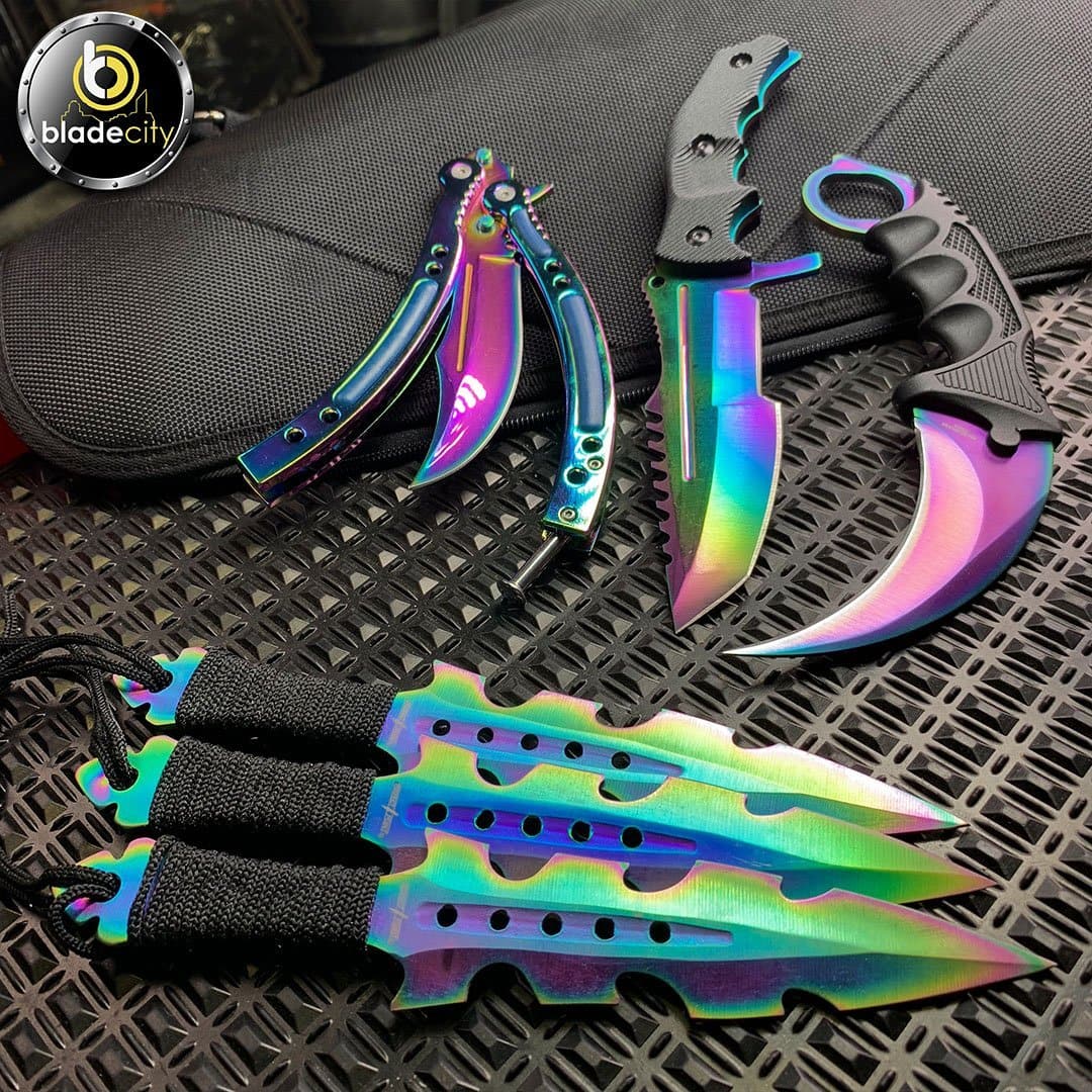 Fury Spectrum 6 Piece Knife Set | Blade City