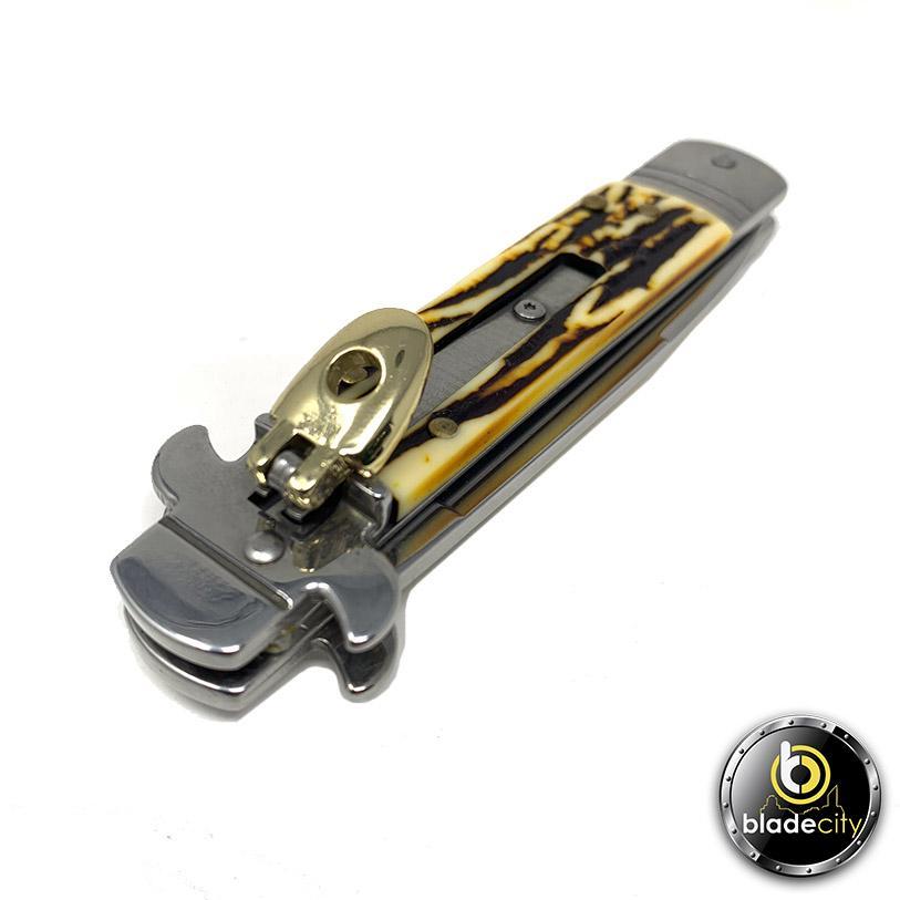 Lever Lock Italian Style Stiletto | Blade City