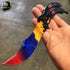 Marble Fade Video Game Inspired Balisong (Sharp)