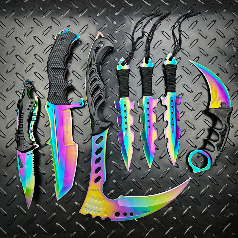 Mid Level Spectrum 7 Piece Knife Set 