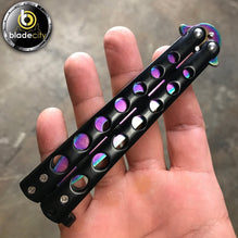 Rainbow Balisong Trainer - Blade City