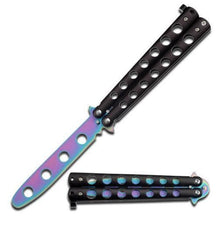 Rainbow Balisong Trainer - Blade City
