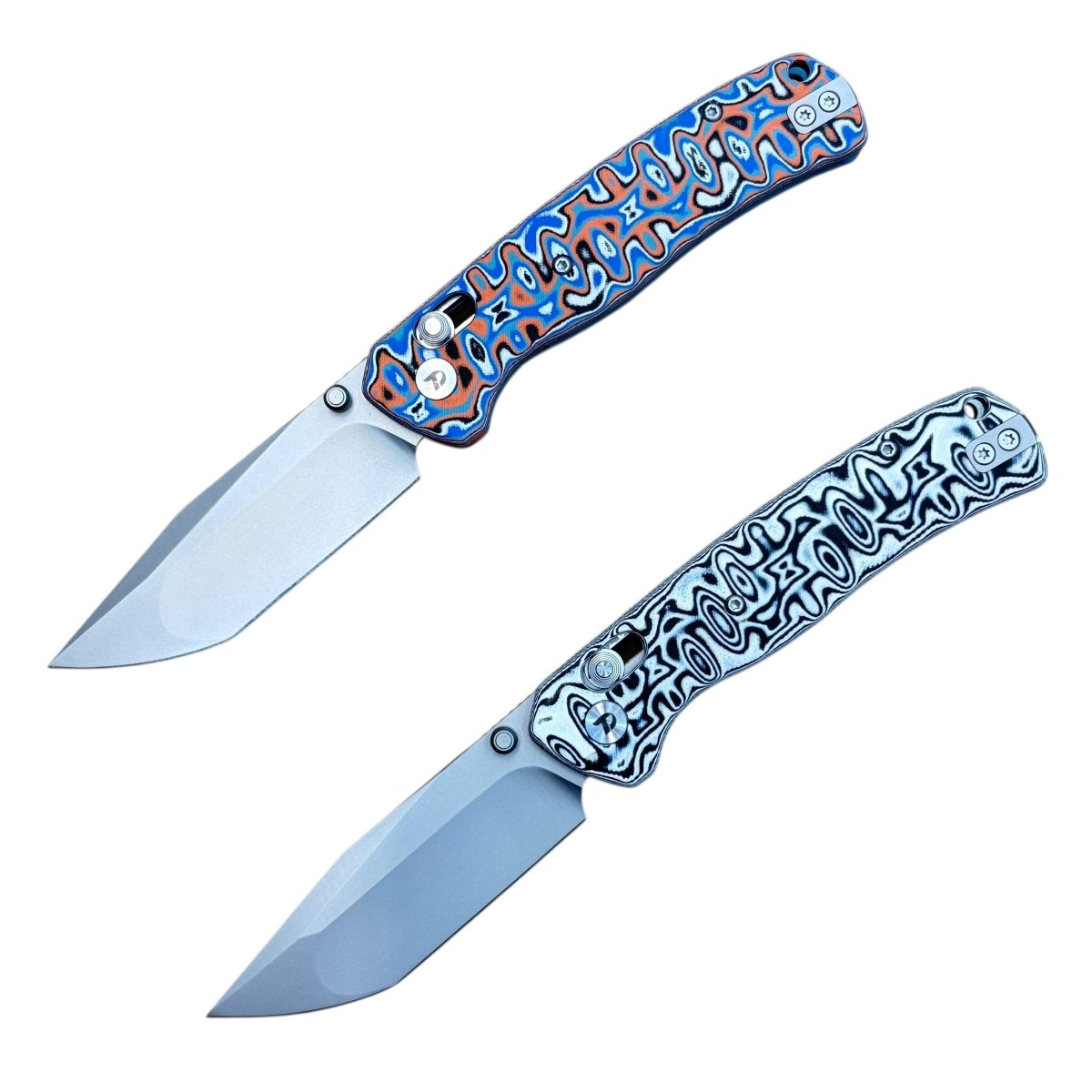 Dreamtech D4508 Folding Knife – 14C28N Blade, Vortex Micarta