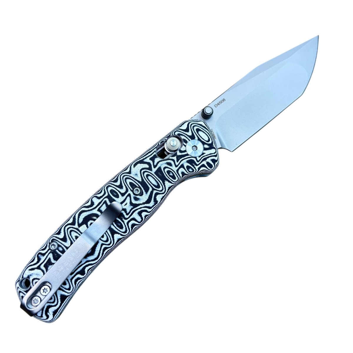 Dreamtech D4508 Folding Knife – 14C28N Blade, Vortex Micarta Handle, C ...