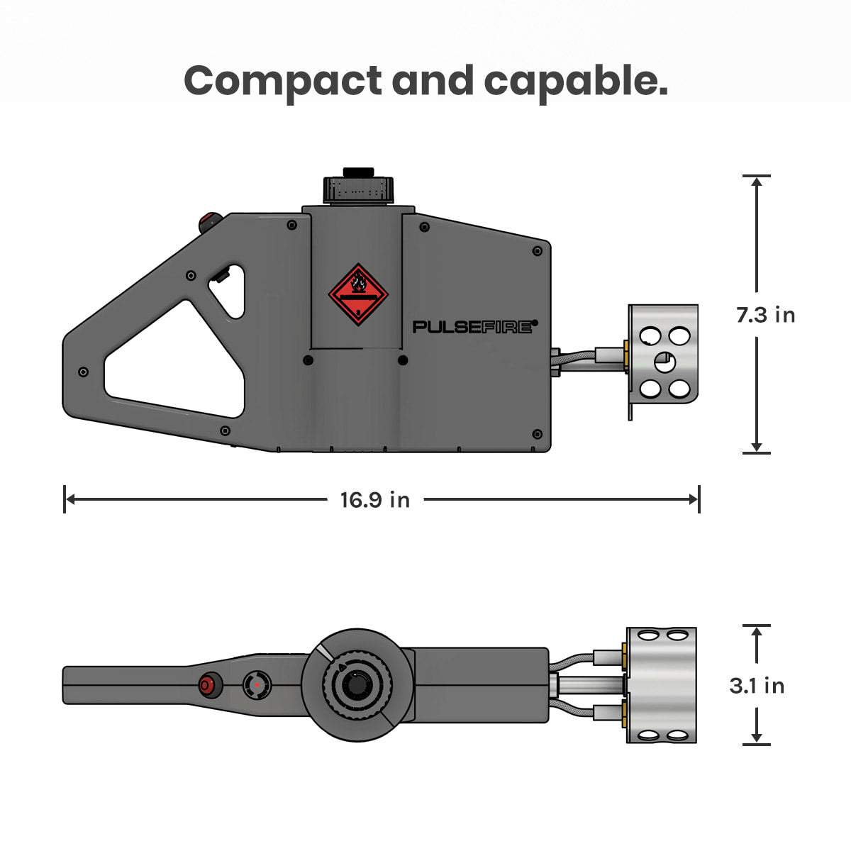 Exothermic Technologies Pulsefire Compact Torch System | Blade City