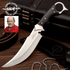 Gil Hibben Recurve Karambit Knife With Sheath - 5Cr15MoV Steel