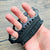 Guardian Self Defense  Brass Knuckles With Paracord