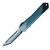 Heretic Manticore S OTF Automatic Knife Turquoise Cel-Shade Magnacut Tanto Grenade Grip H023F-CS-TQ
