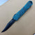 Heretic Manticore X OTF Automatic Knife – DLC Magnacut Bowie Blade, Breakthrough Turquoise Handle