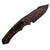 Heretic Pariah Automatic Knife – Magnacut Blade, Magma UV Orange Handle H048-MAG-OR