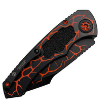 Heretic Pariah Auto – Magnacut Blade, Magma UV Orange Aluminum