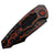 Heretic Pariah Automatic Knife – Magnacut Blade, Magma UV Orange Handle H048-MAG-OR
