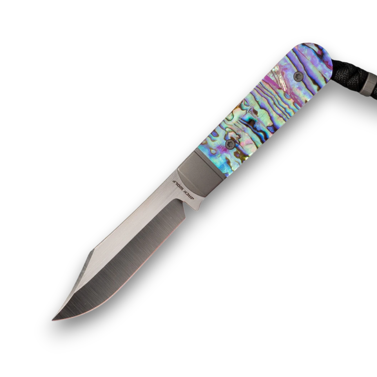 Jack Wolf Knives Backwoods Fixedc Collection – Titanium, Camo