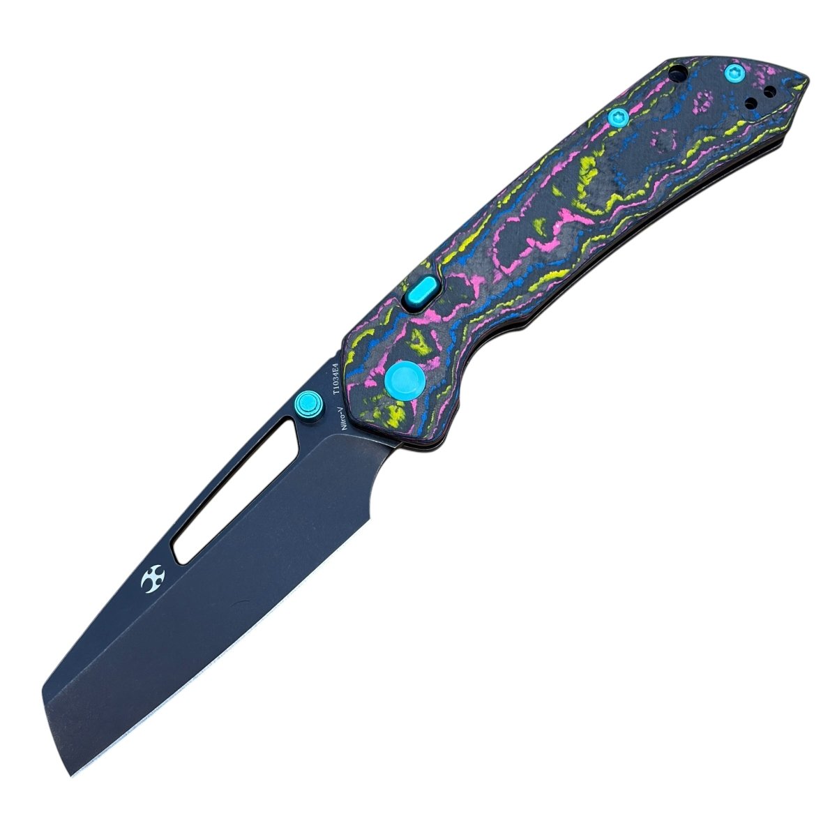 KANSEPT Fenrir Blade City Exclusive – Nitro-V Camo Carbon Knife