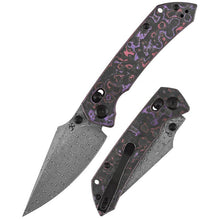 Kansept Fenrir Damascus Crossbar Lock Purple Haze Fatcarbon Kansept Fenrir Damascus Crossbar Lock Purple Haze Fatcarbon