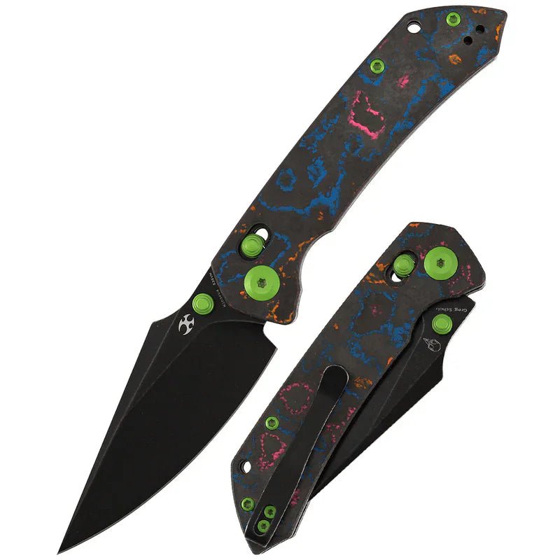 Kansept Fenrir K1034V4 – S35VN Blade & 80s Camo Carbon Crossbar