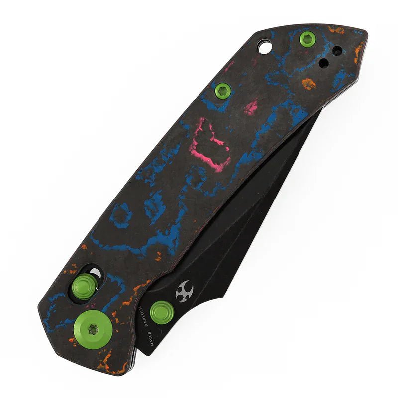 Kansept Fenrir K1034V4 – S35VN Blade & 80s Camo Carbon Crossbar Kansept Fenrir K1034V4 – S35VN Blade & 80s Camo Carbon Crossbar