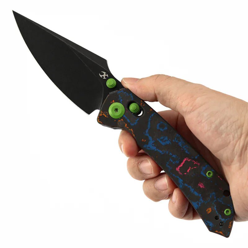 Kansept Fenrir K1034V4 – S35VN Blade & 80s Camo Carbon Crossbar Kansept Fenrir K1034V4 – S35VN Blade & 80s Camo Carbon Crossbar
