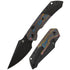 Kansept Fenrir Top Liner Lock Knife Titanium/80'S CamoCarbon